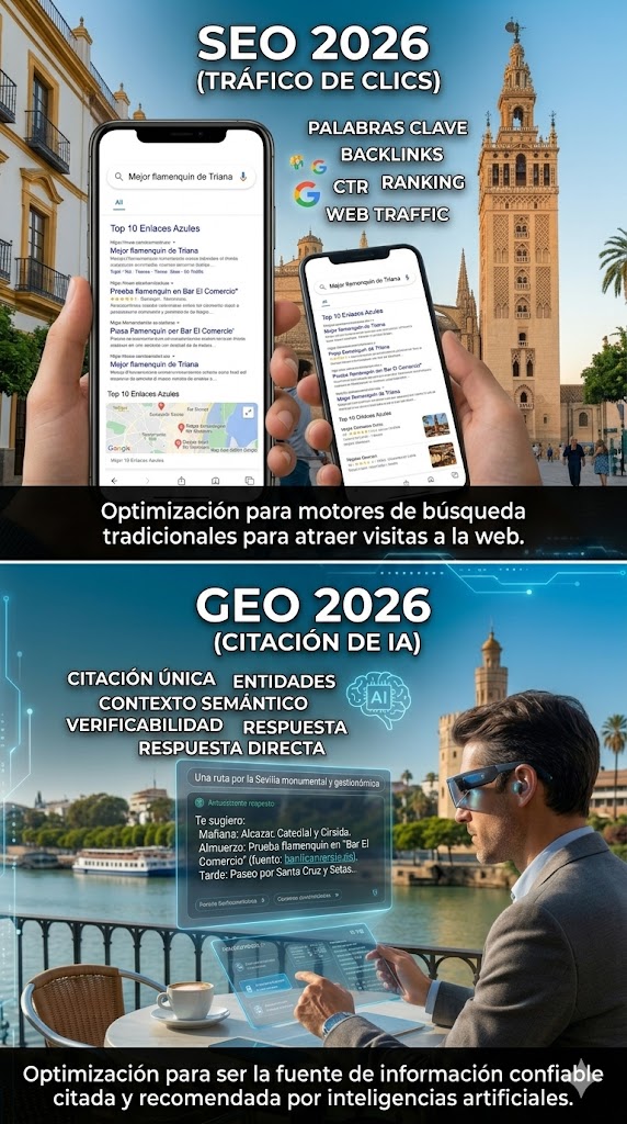 SEO y GEO Sevilla 2026